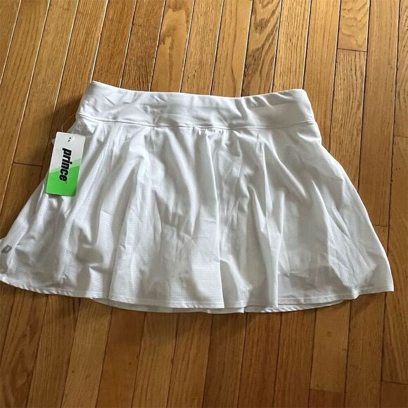 Prince Women's Tennis Flounce Skort White Size L Activewear - Picture 8 of 8